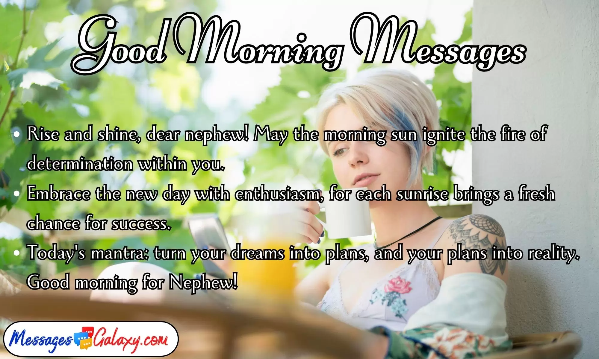 Deep & Unique Good Morning Messages for Nephew