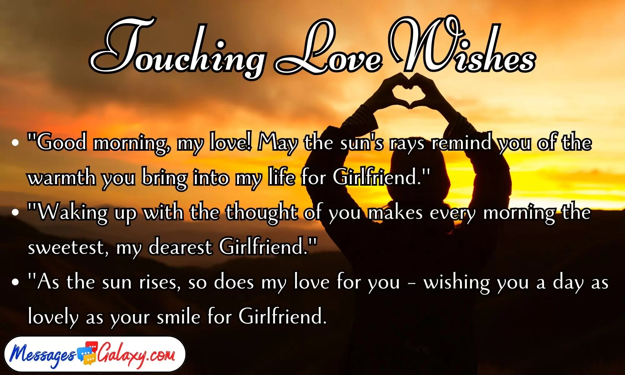 Flirty & Heart Touching Love Wishes for Girlfriend