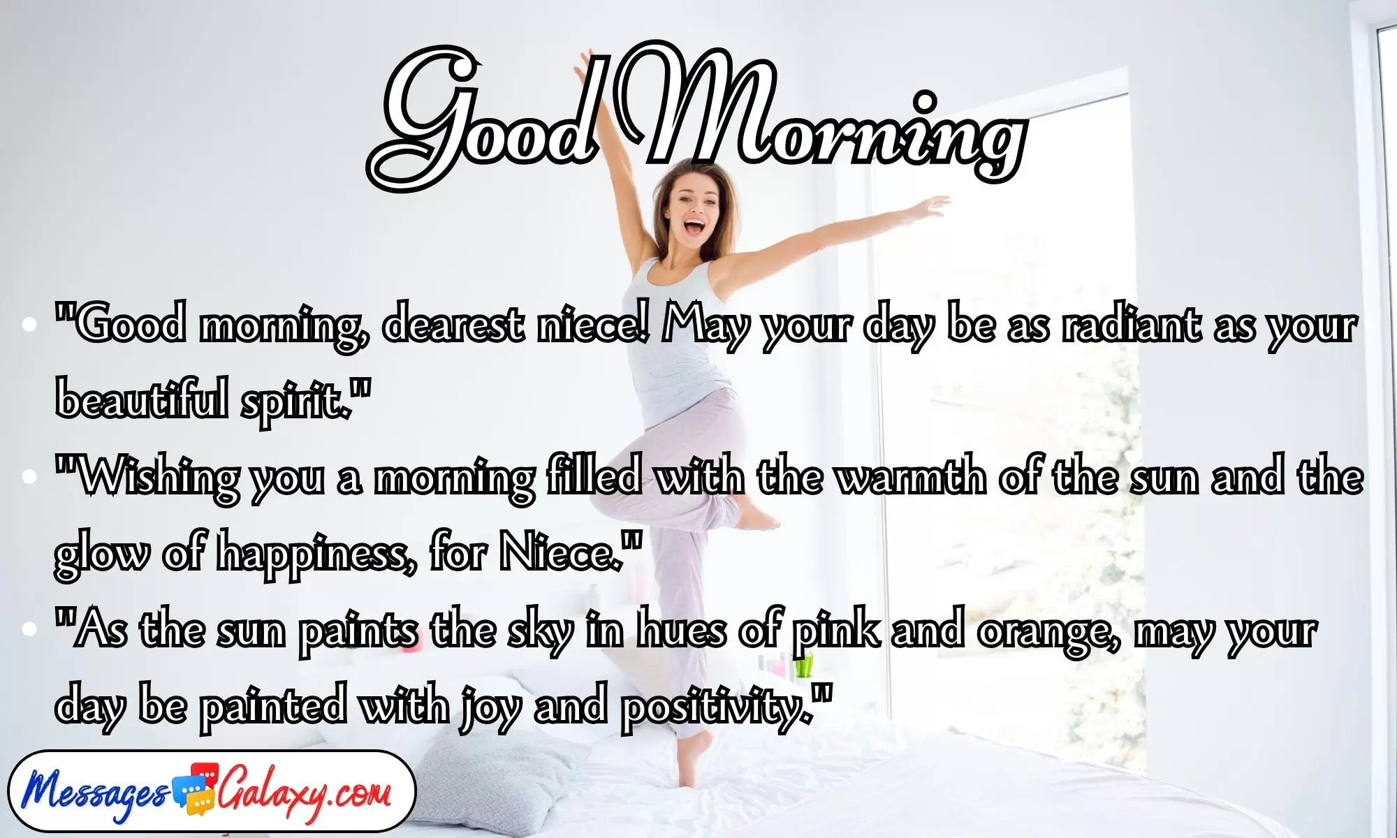 Long & Short Good Morning Quotes for Niece