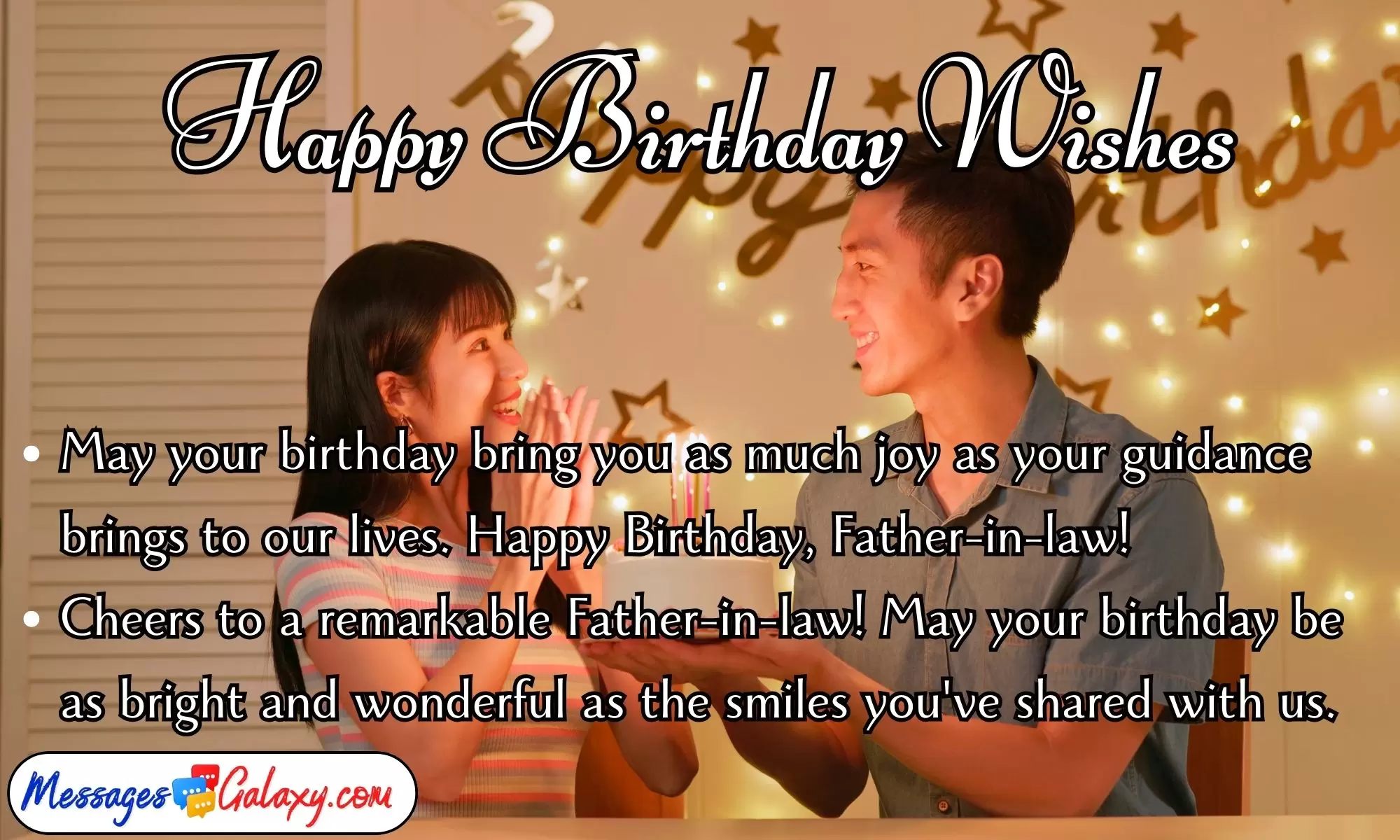 Happy Birthday Wishes For Father-in-law