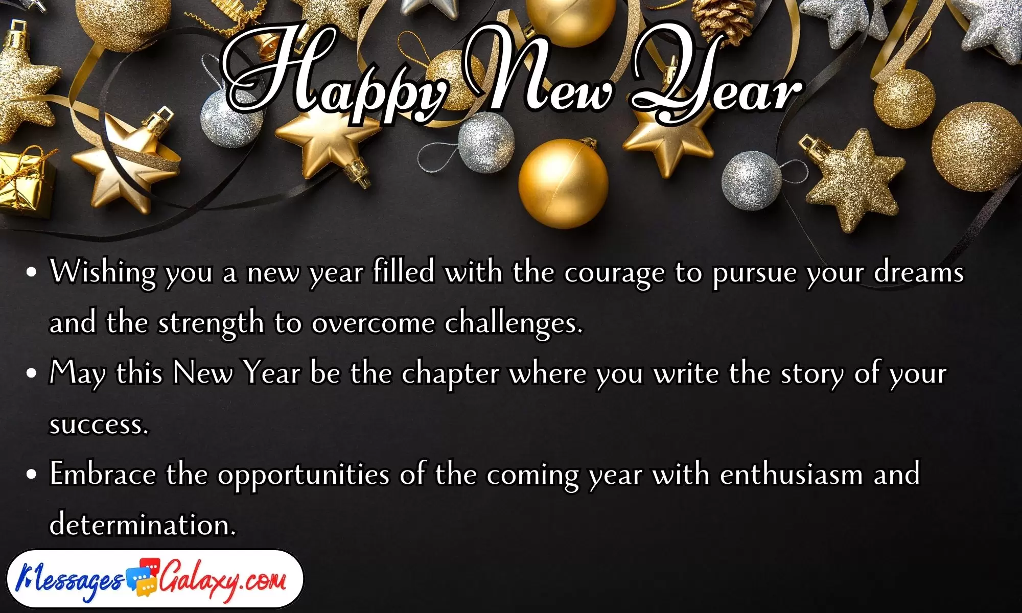 Happy New Year Wishes Text Messages SMS Quotes & Greetings For Students