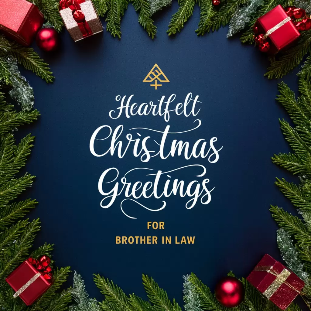 Heartfelt Christmas Greetings for Brother in Law