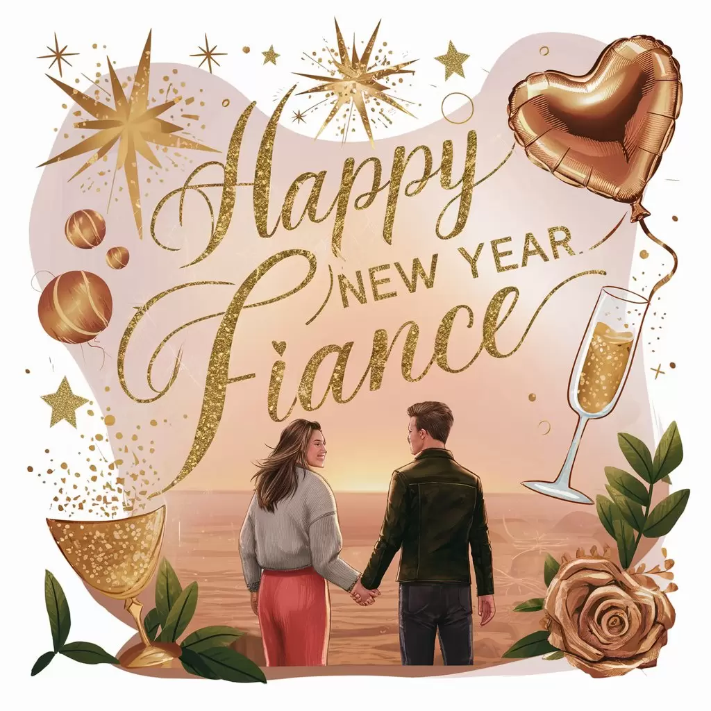 Hopeful New Year Messages for Fiance