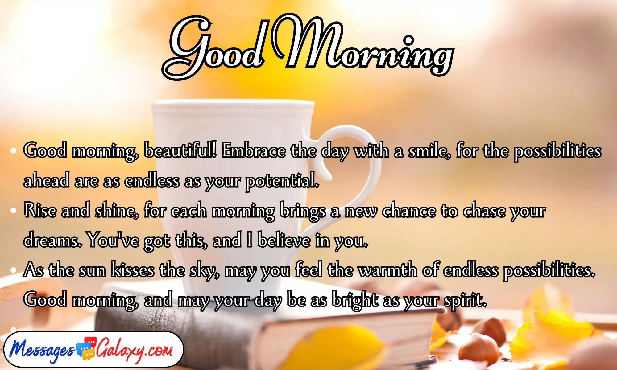 Inspirational Good Morning Text Greetings for Her