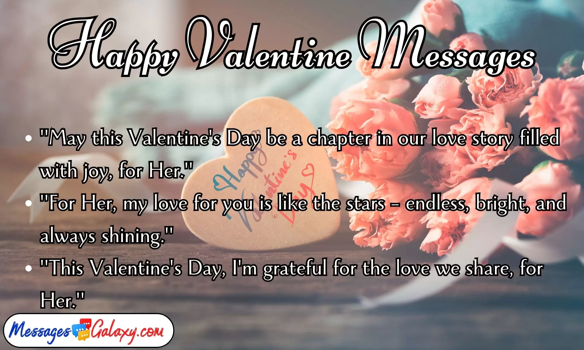 Inspirational Happy Valentine Messages for Her