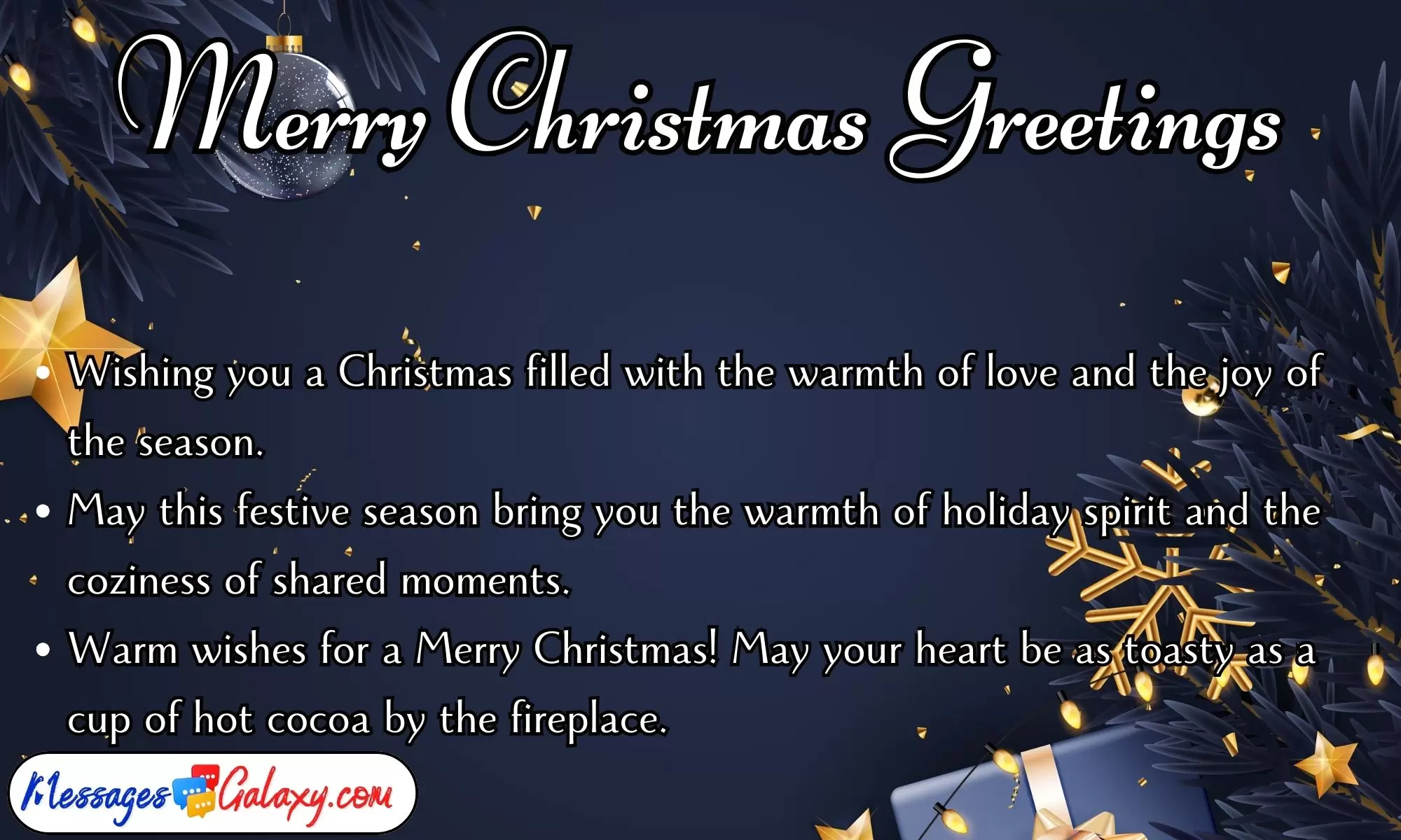 Inspirational Merry Christmas Greetings for Crush