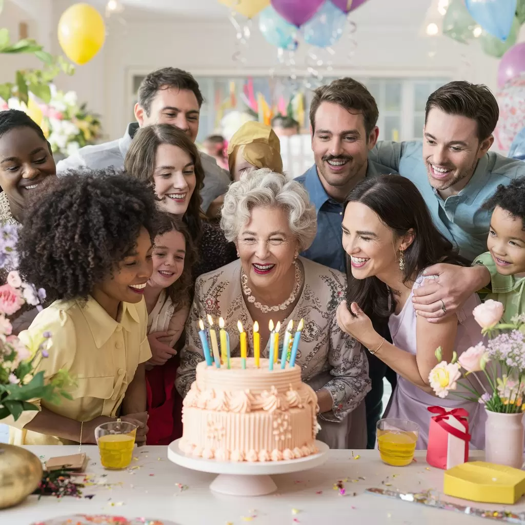 Joyful Celebrations for MOM's Birthday