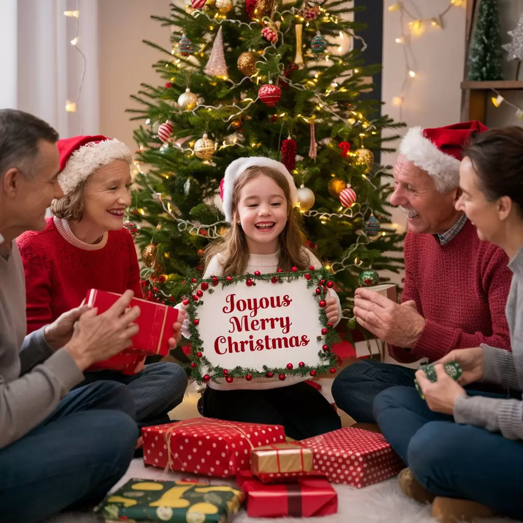 Joyous Merry Christmas Messages for Niece