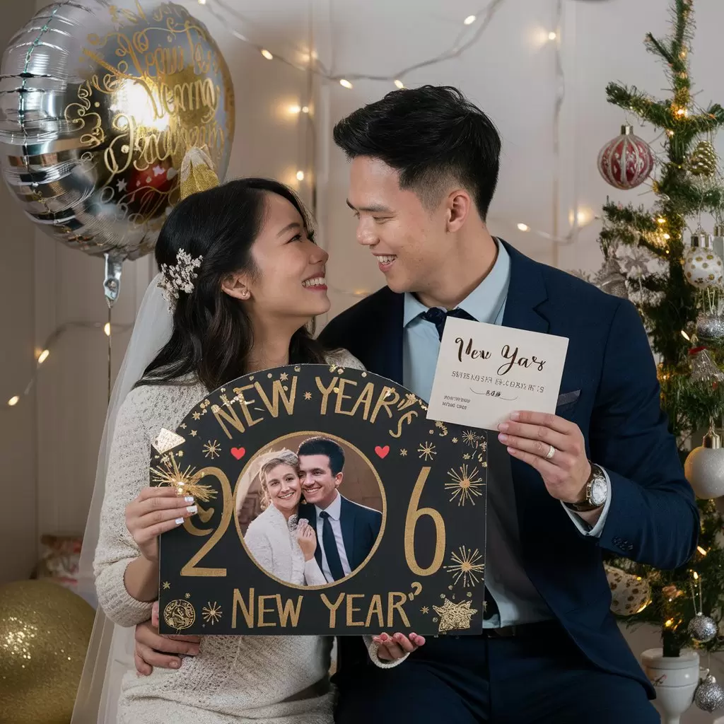 Love-Filled New Year Wishes for Fiance