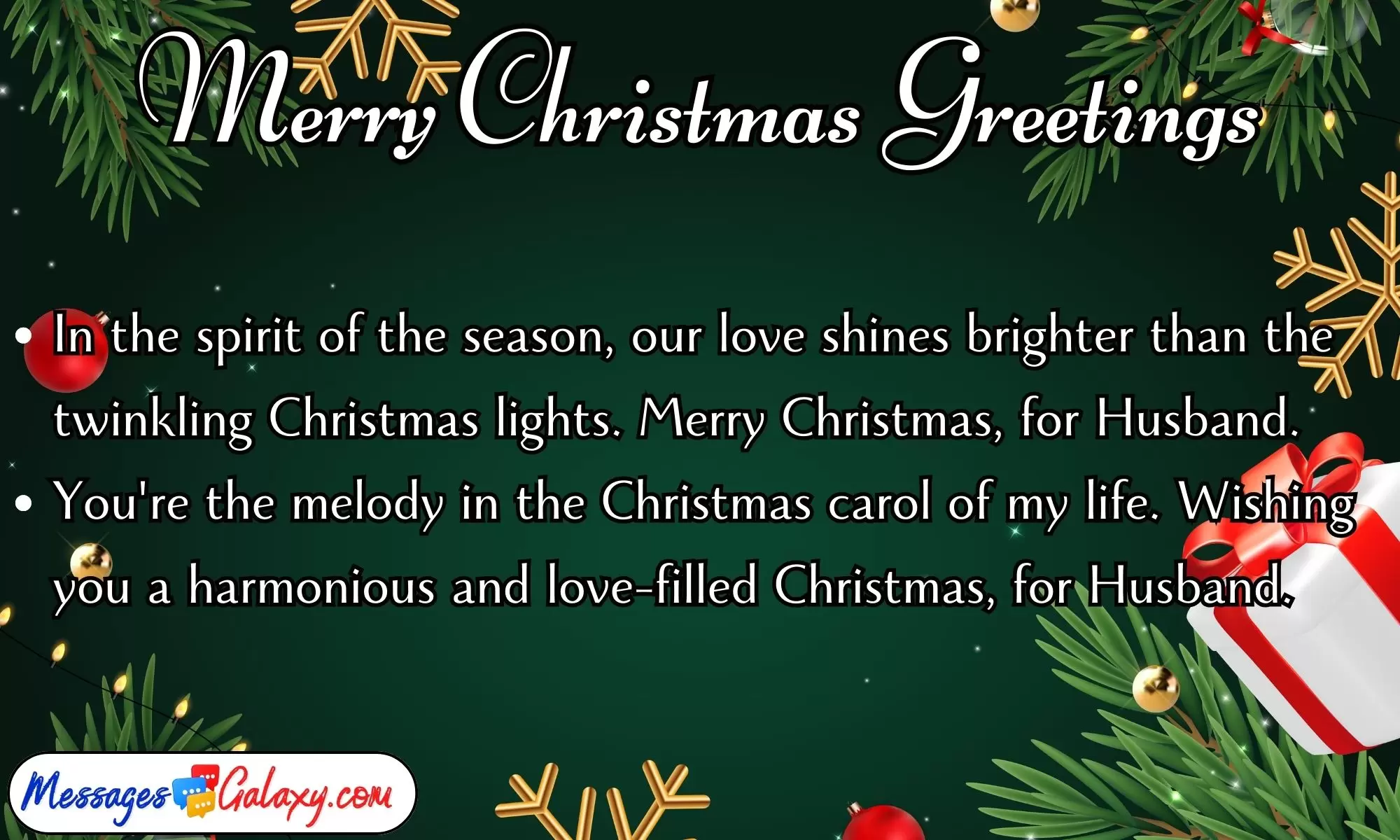 Merry Christmas Greetings