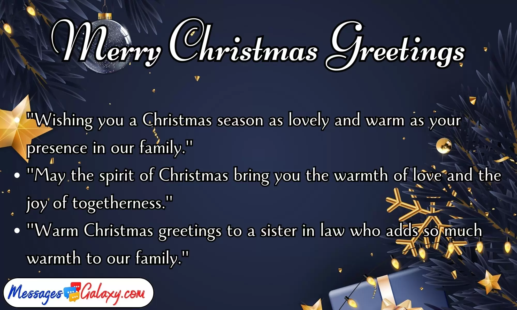 Merry Christmas Greetings