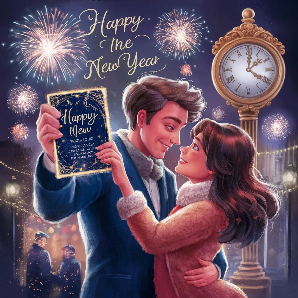 Passionate New Year Greetings For Girlfriend