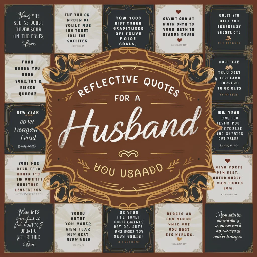 Reflective New Year Quotes for Husband