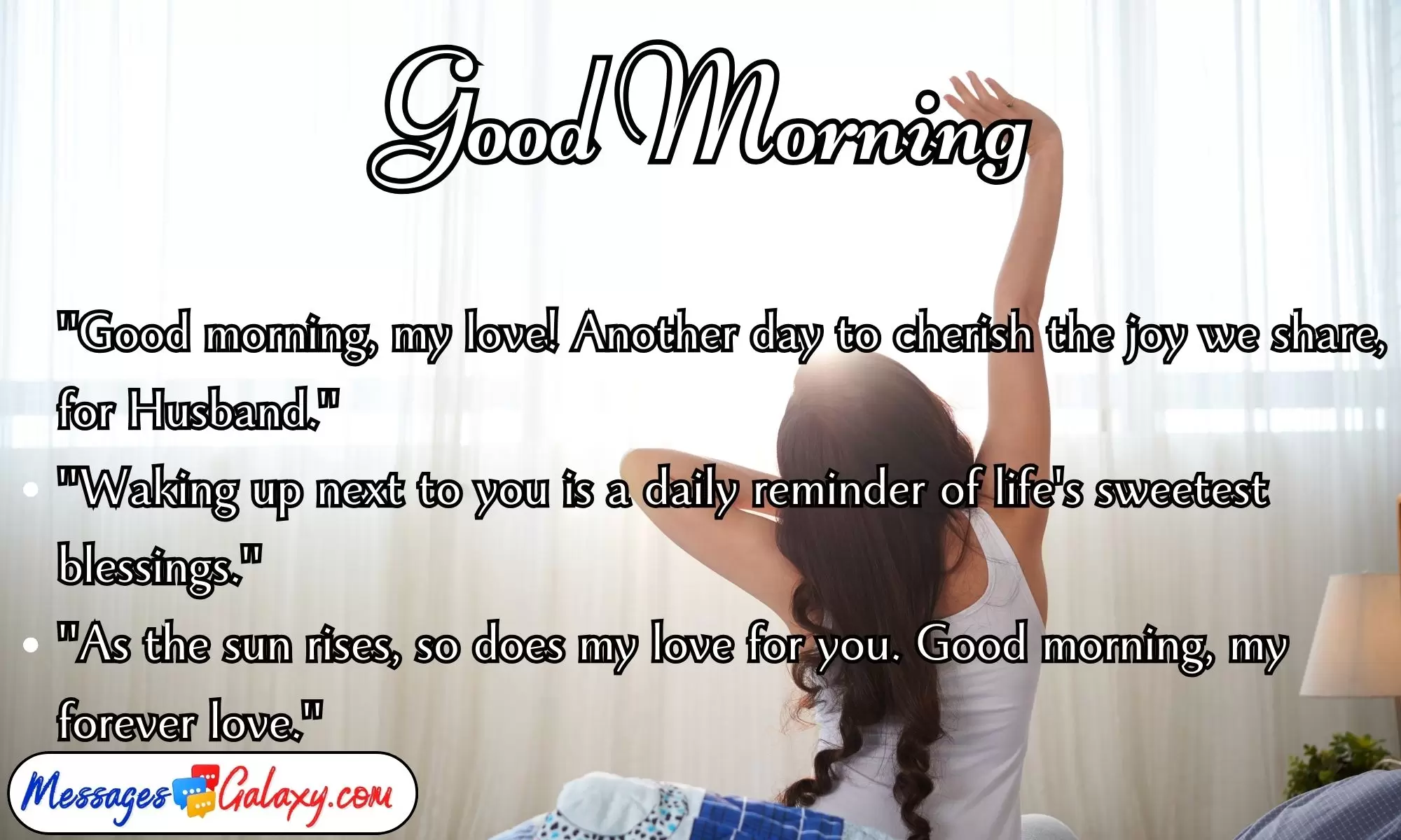 Romantic Good Morning Greetings for Husband