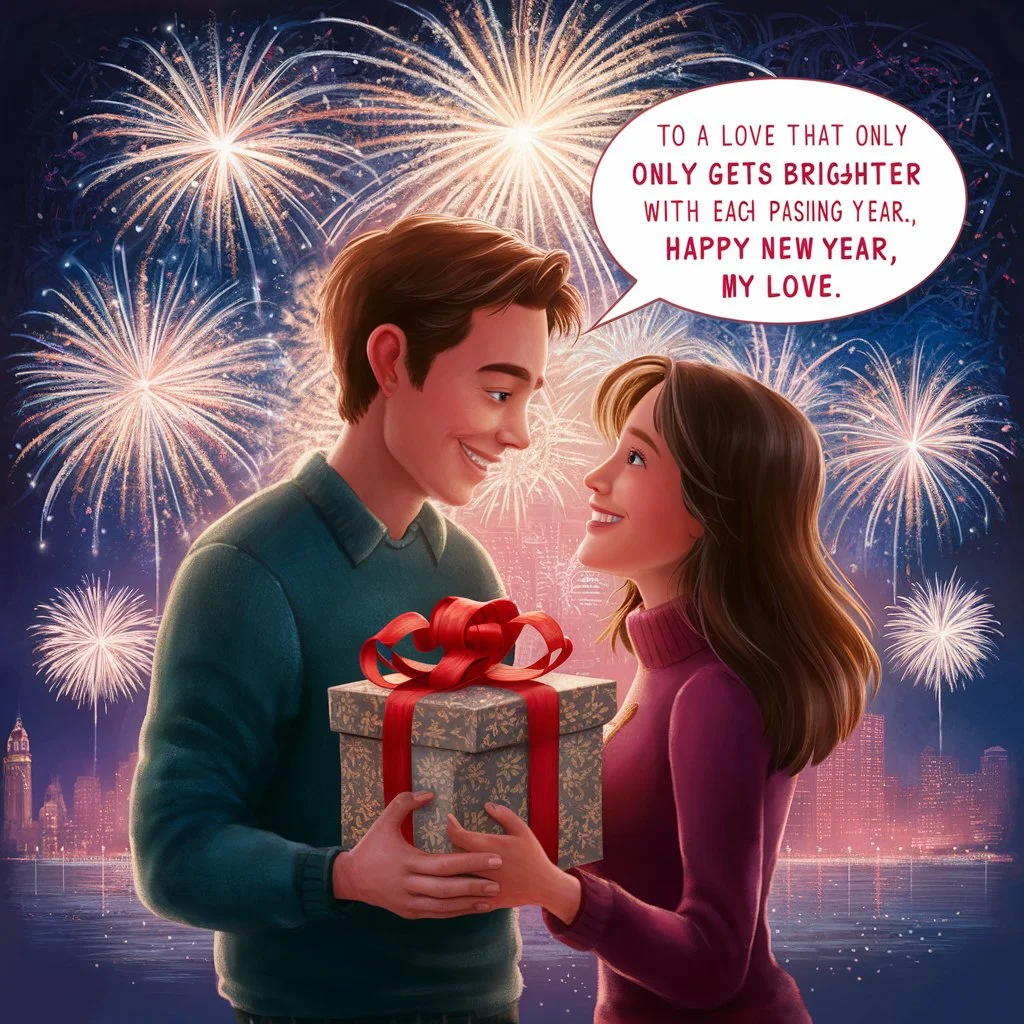 Romantic New Year Messages For Girlfriend