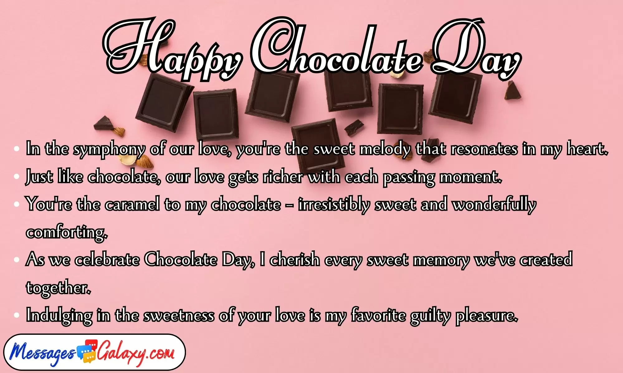 Sweet Happy Chocolate Day Messages for Boyfriend & Lover