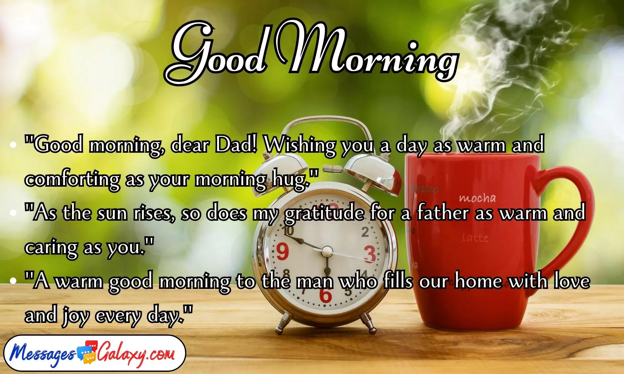 Unique & Heartfelt Good Morning Messages for Father