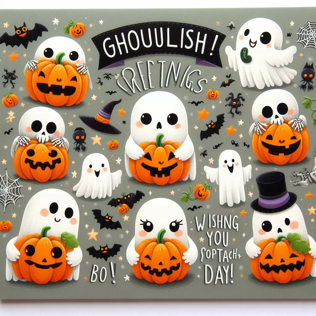 Ghoulish Greetings for Friends