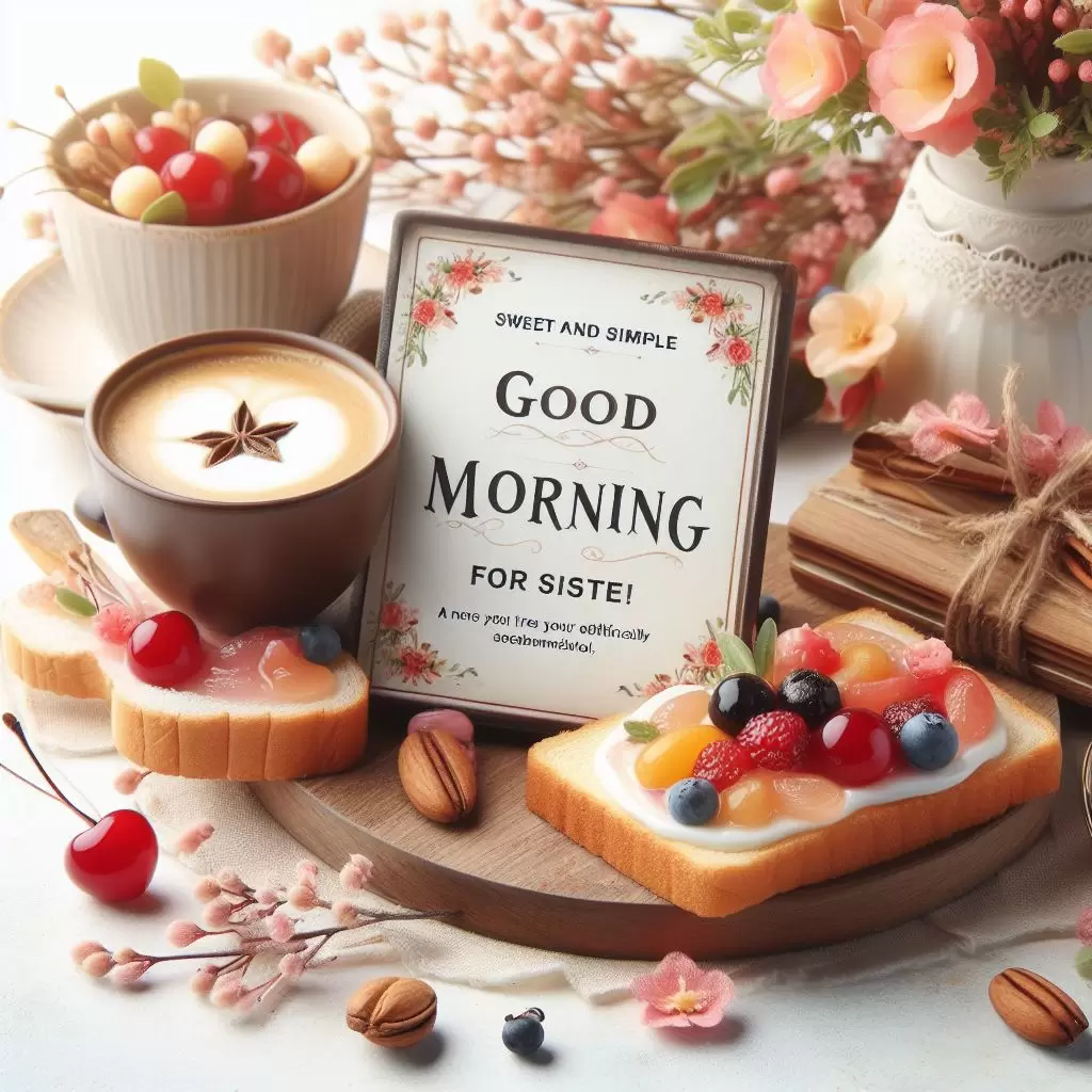  Sweet and Simple Good Morning Wishes for Sister